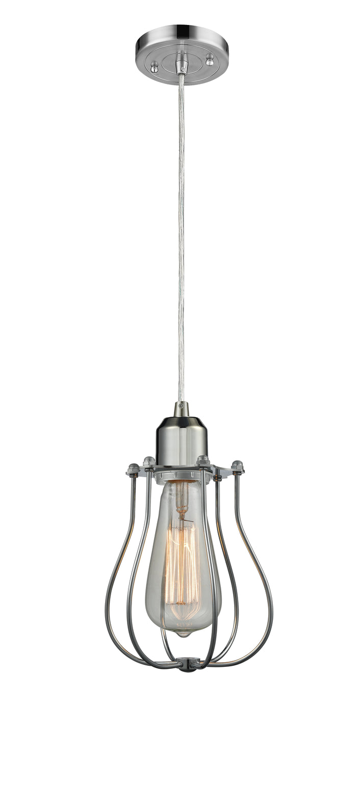 Austere Mini Pendant Matte Black Brass