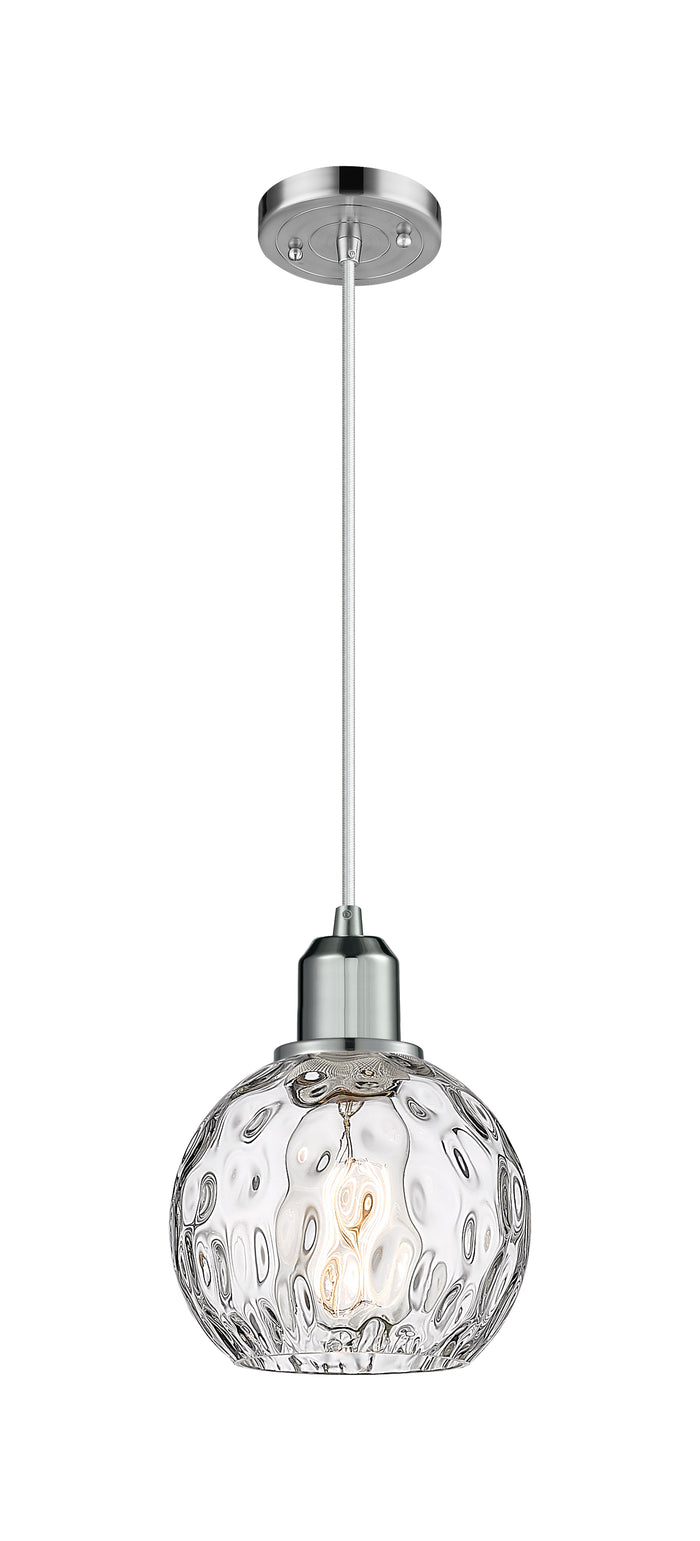 Austere Mini Pendant Matte Black Brass