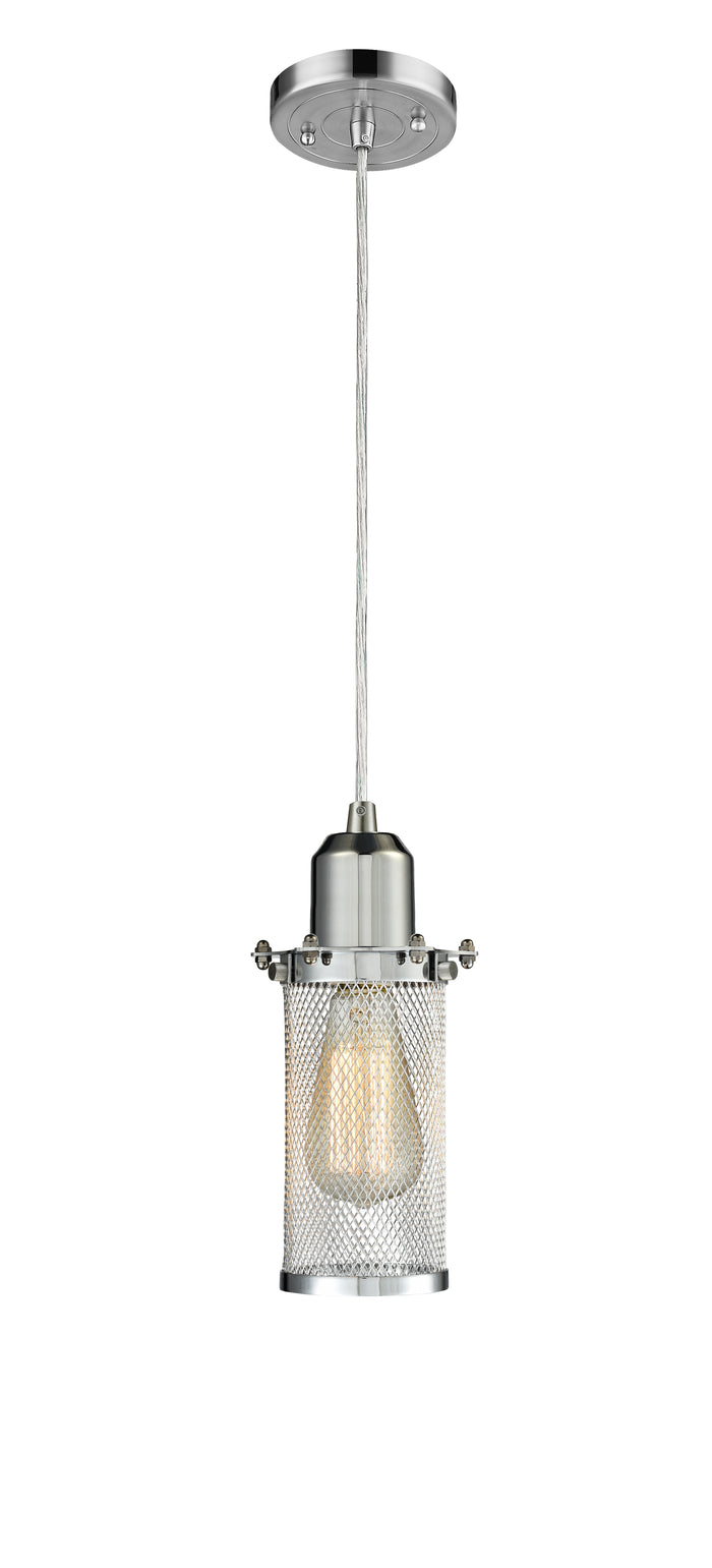Austere Mini Pendant Matte Black Brass