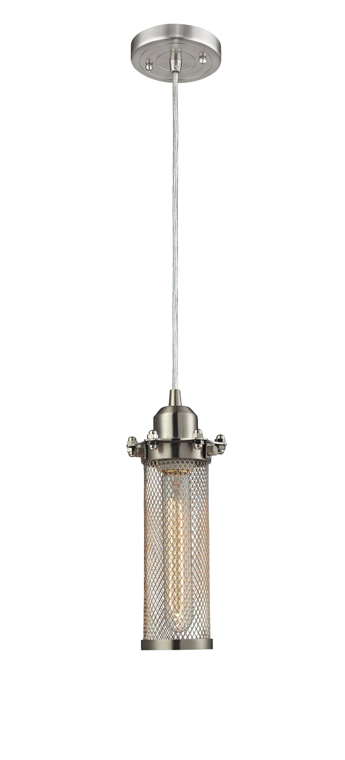 Austere Mini Pendant Matte Black Brass