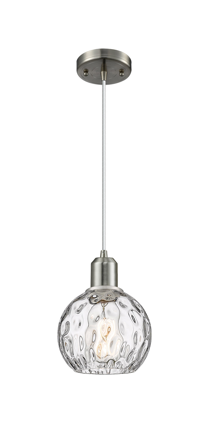 Austere Mini Pendant Matte Black Brass