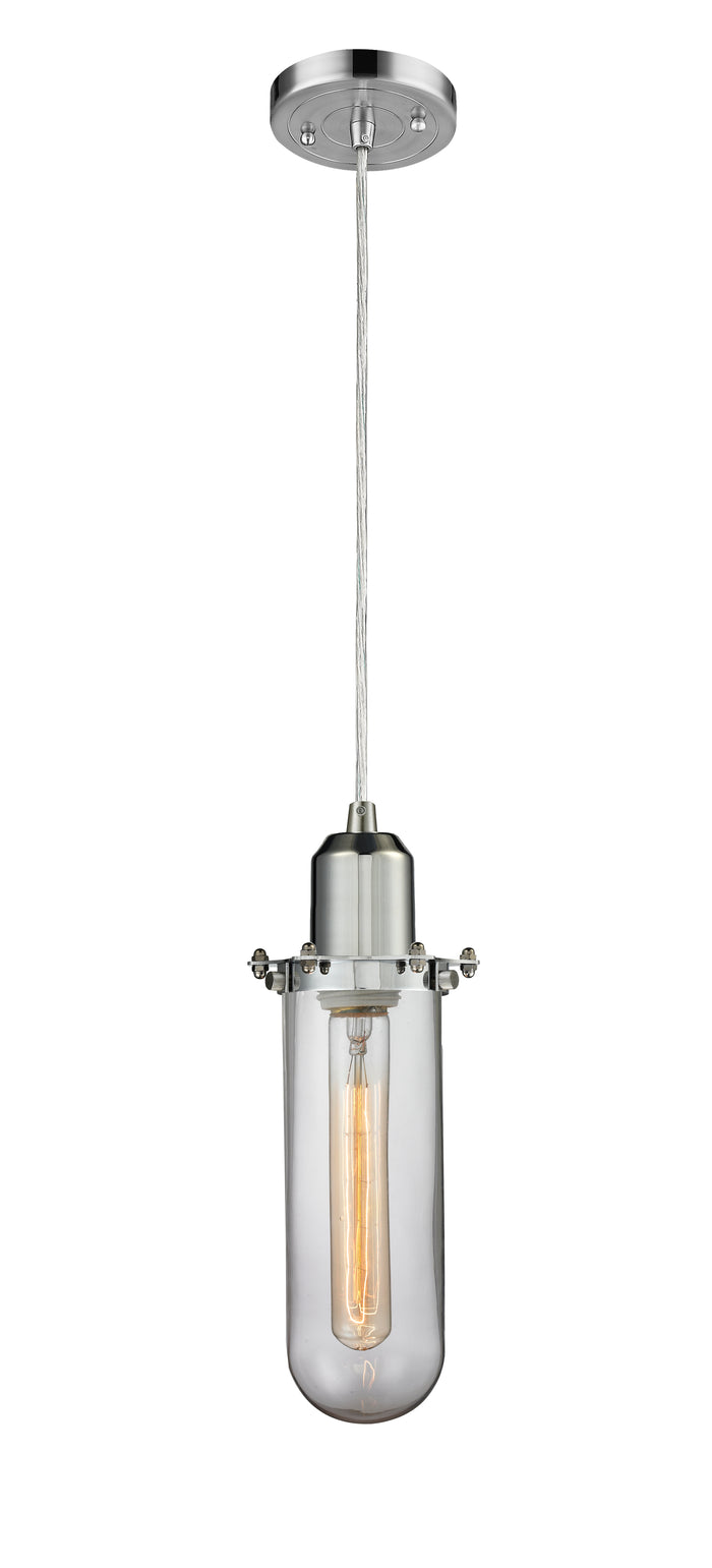 Austere Mini Pendant Matte Black Brass