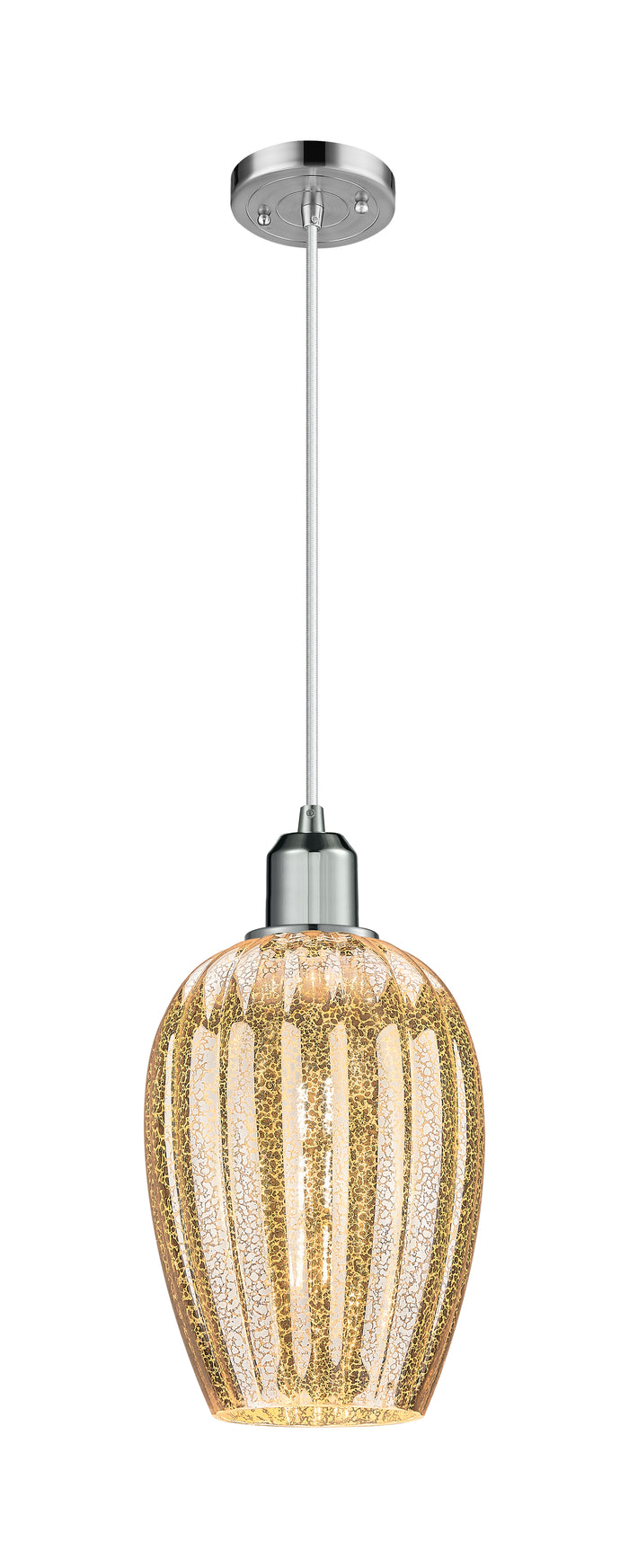 Austere Mini Pendant Matte Black Brass