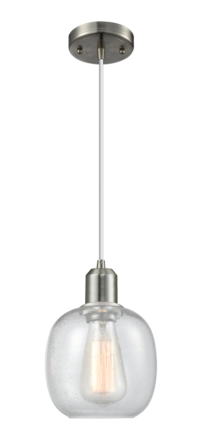 Brushed Satin Nickel / Seedy