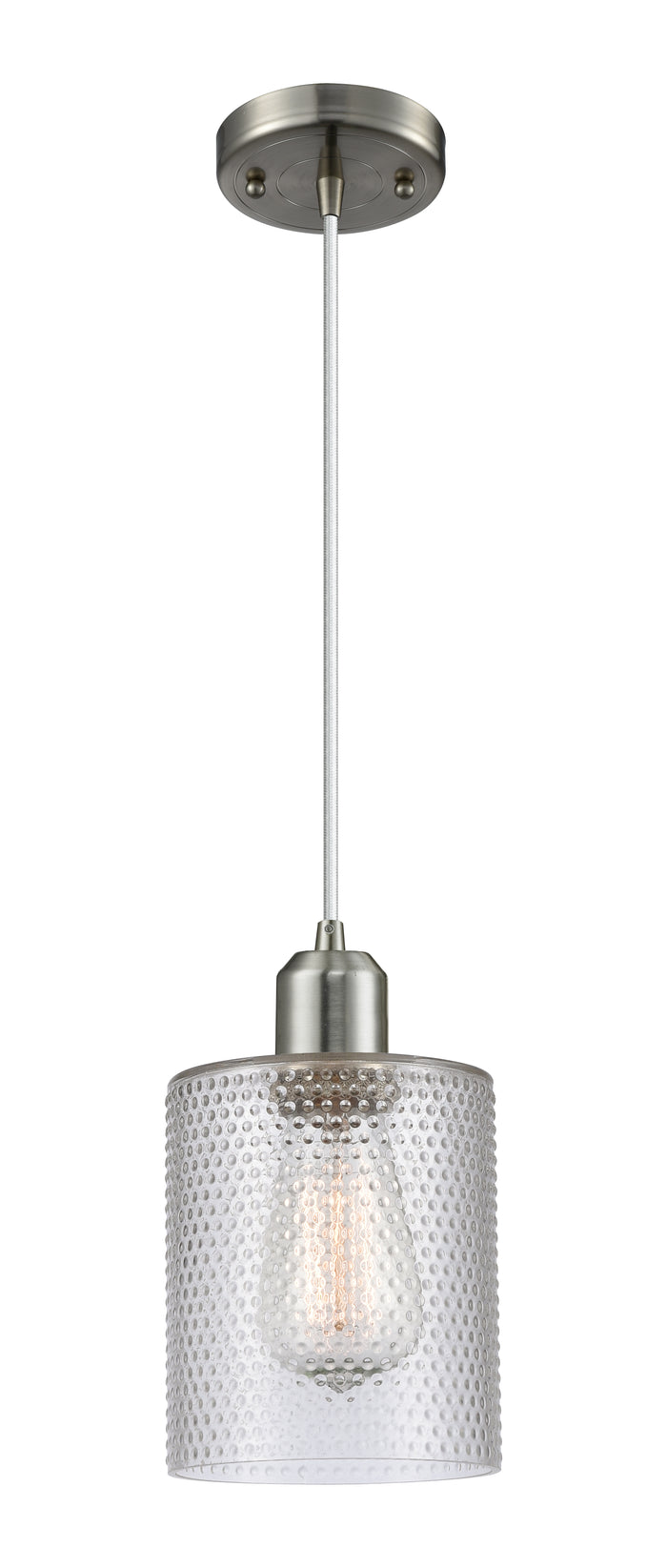 Brushed Satin Nickel / Clear