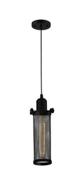 Austere Mini Pendant Matte Black Finish