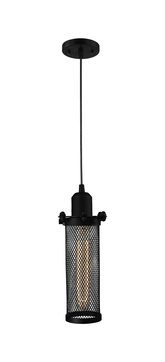 Austere Mini Pendant Matte Black Finish