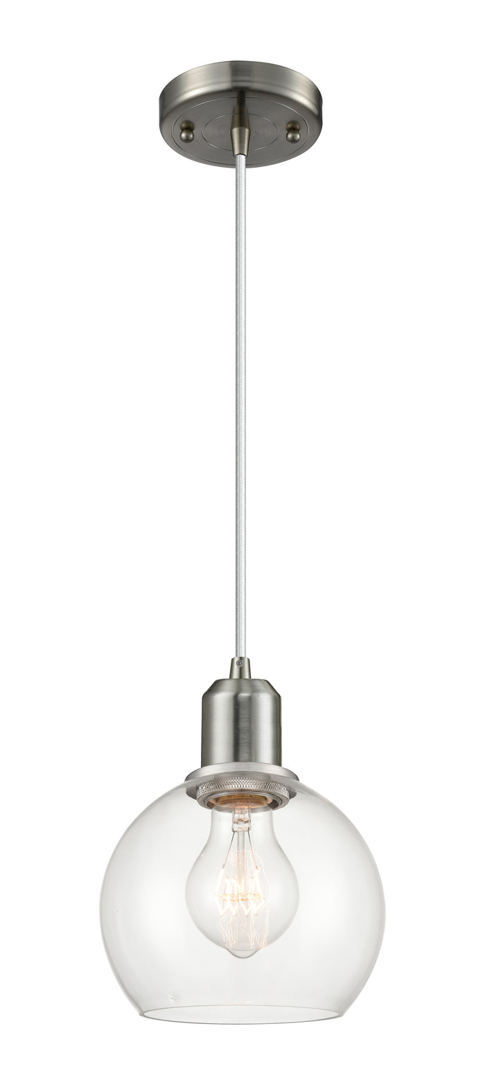 Brushed Satin Nickel / Clear