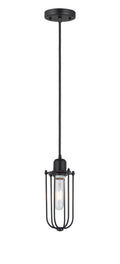 Austere Mini Pendant Matte Black Finish