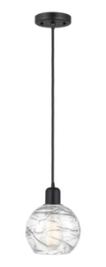Austere Mini Pendant Matte Black Finish