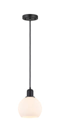 Austere Mini Pendant Matte Black Finish
