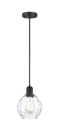 Austere Mini Pendant Matte Black Finish