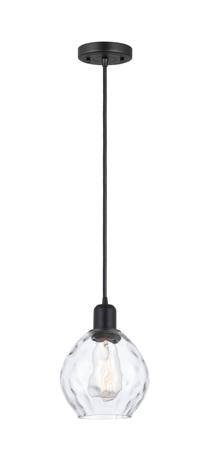 Austere Mini Pendant Matte Black Finish
