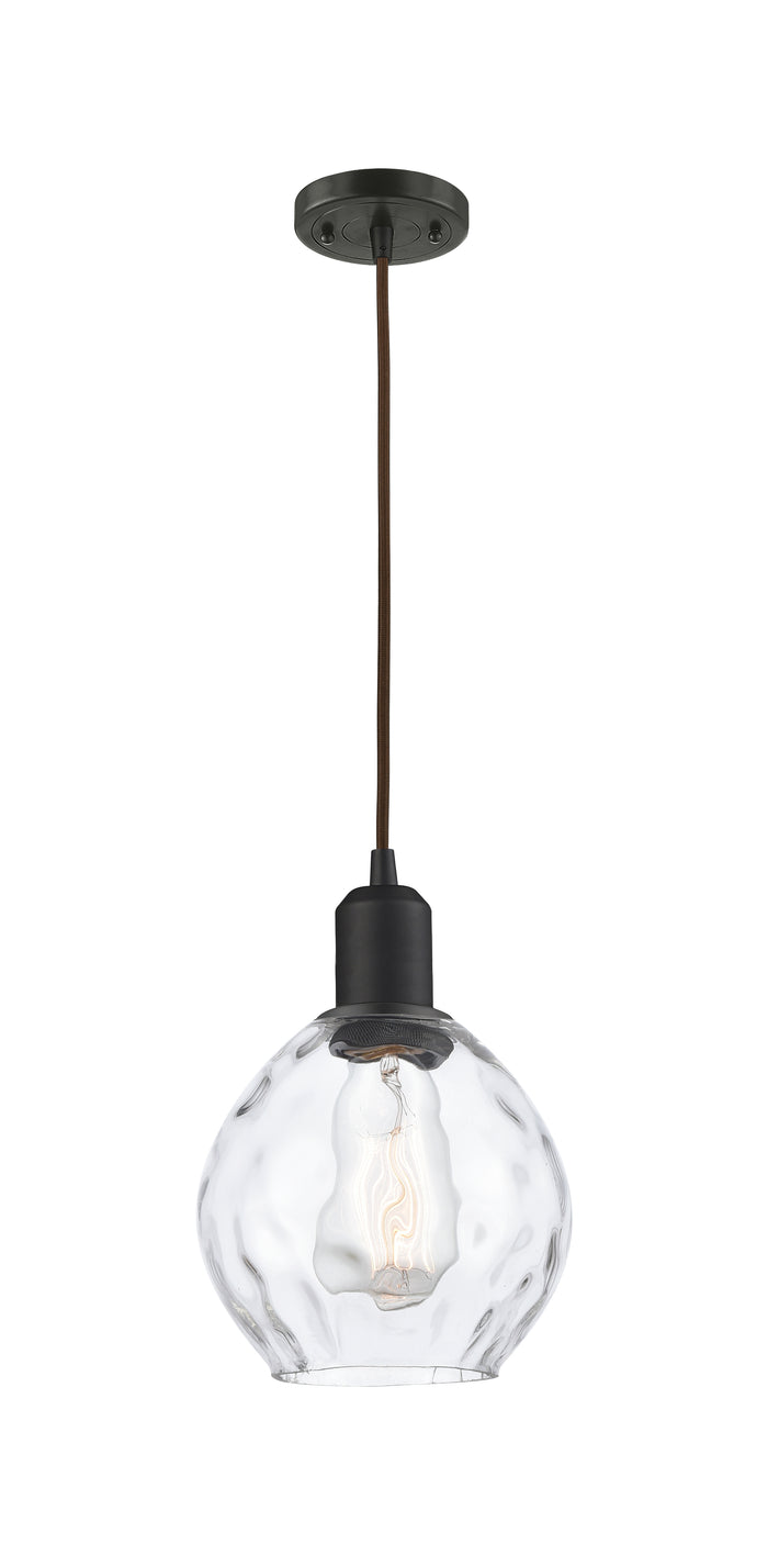 Austere Mini Pendant Matte Black Finish
