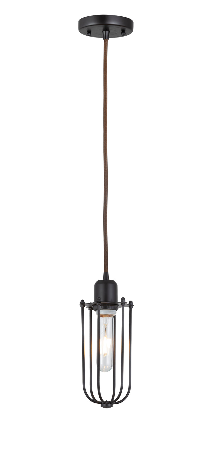 Austere Mini Pendant Matte Black Finish