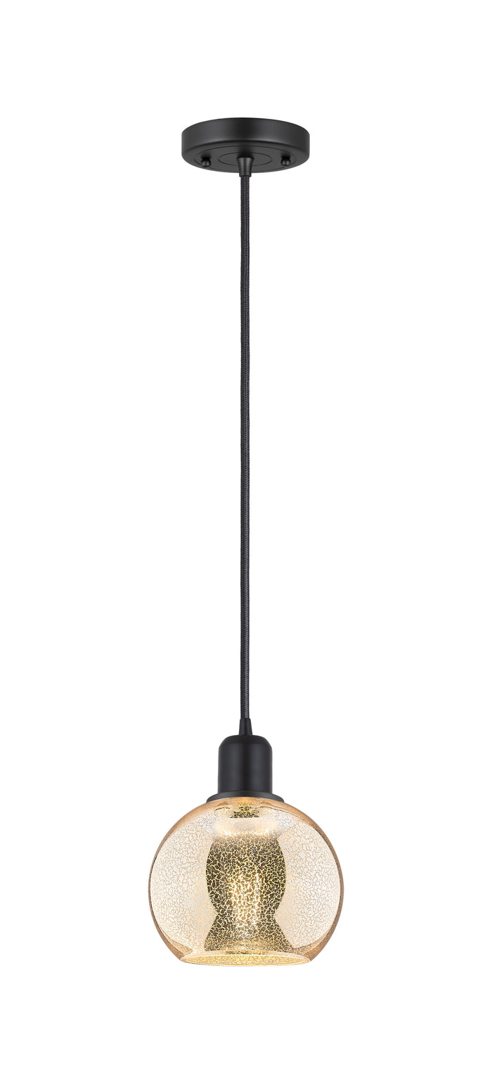 Austere Mini Pendant Matte Black Finish