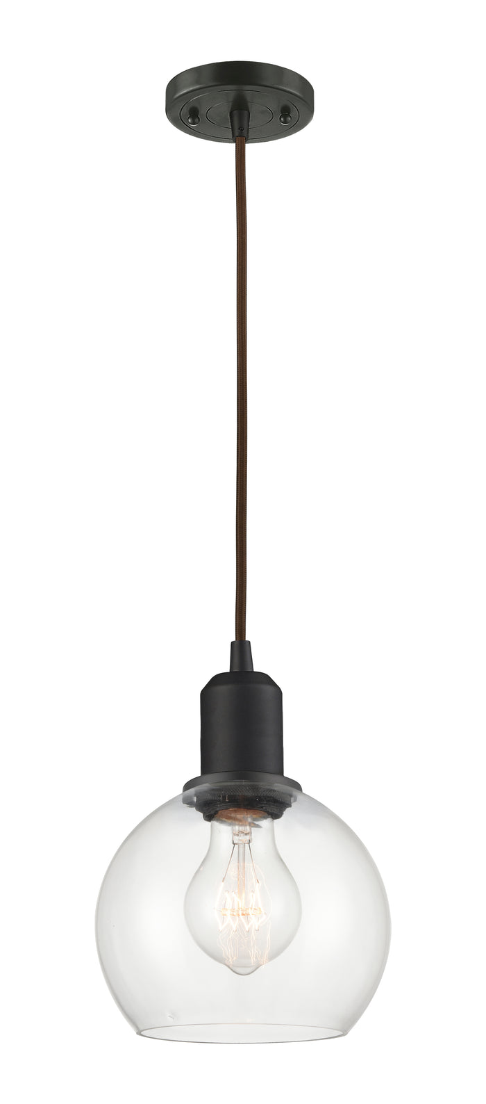 Austere Mini Pendant Matte Black Finish