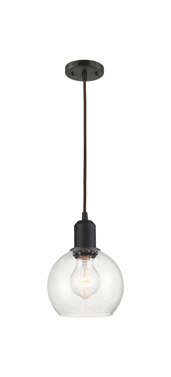 Austere Mini Pendant Matte Black Finish
