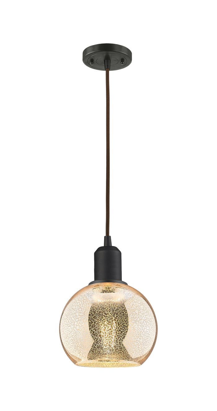 Austere Mini Pendant Matte Black Finish