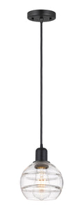 Austere Mini Pendant Matte Black Steel