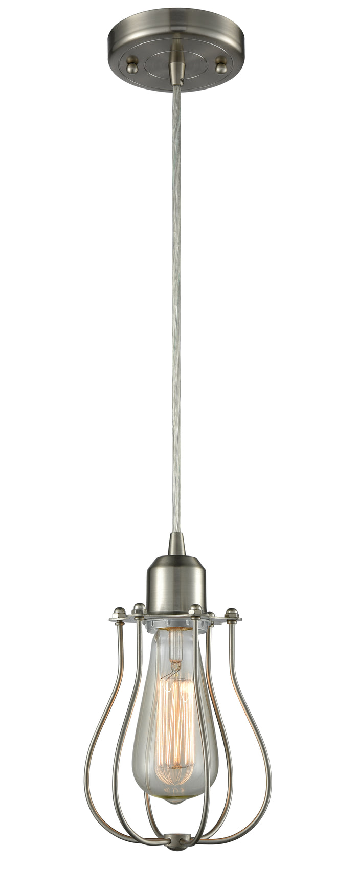 Austere Mini Pendant Matte Black Steel