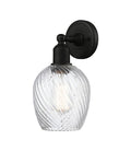 Austere Sconce Adjustable Brass Finish