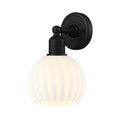 Austere Sconce Cast Brass 6 Inch Industrial
