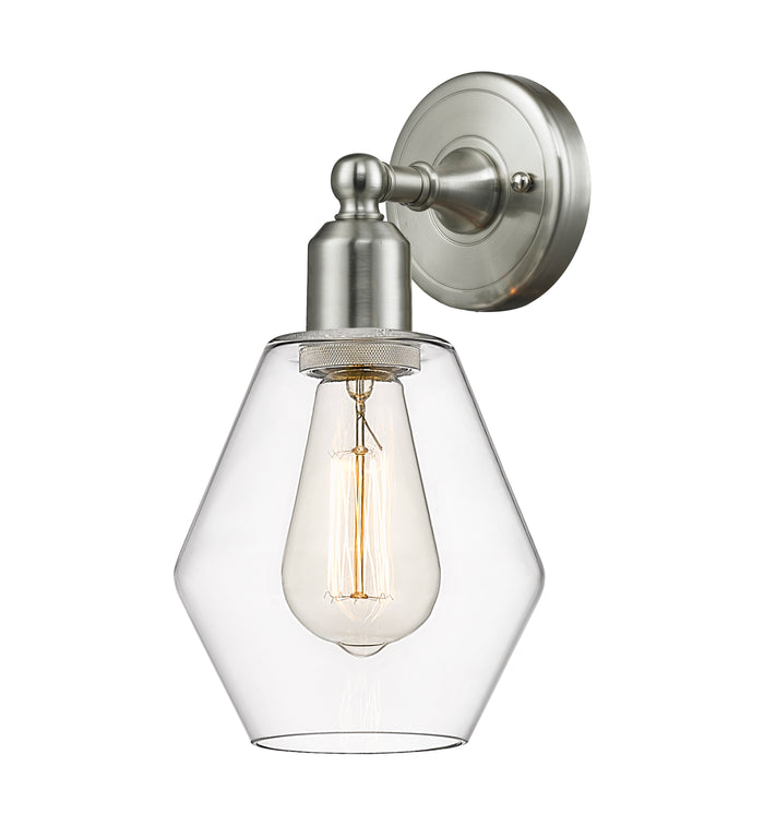 Brushed Satin Nickel / Clear