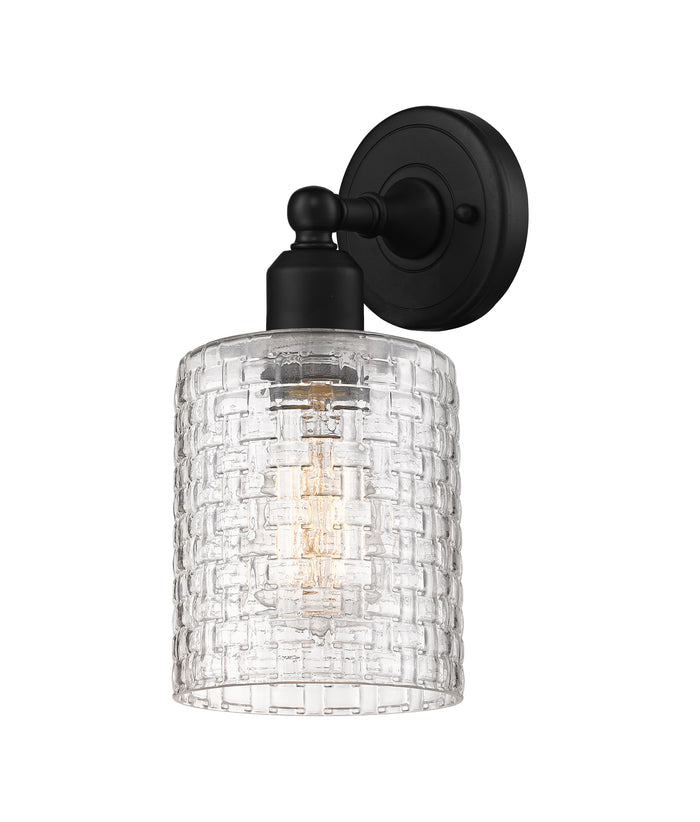 Austere Sconce Cast Brass Steel Material
