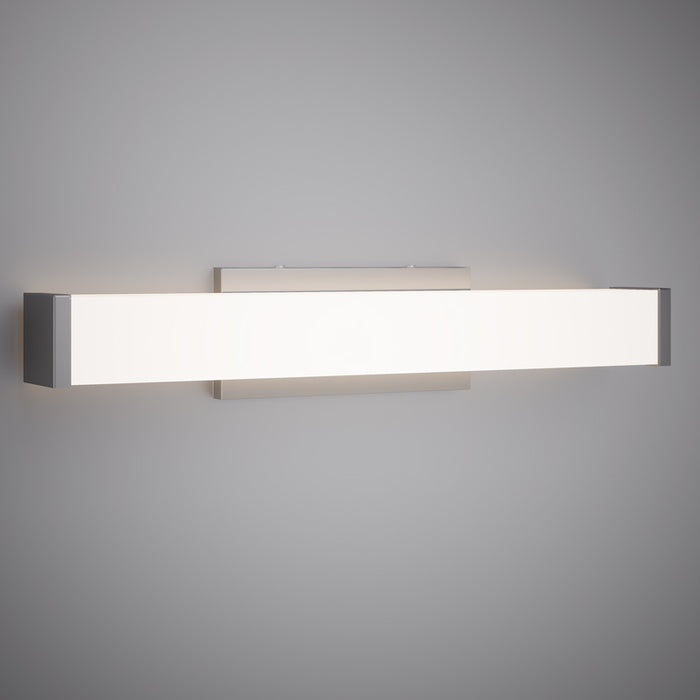 Axis 24-in  Brushed nickel  Dimmable 25W