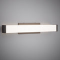 Axis 24-in  Matte Black  Dimmable 25W
