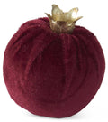 Bag of 6 2.5 Inch Burgundy Velvet Pomegranates