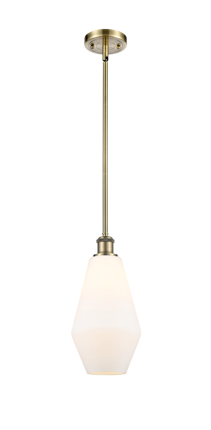 Ballston Mini Pendant 7 Inch Cast Brass