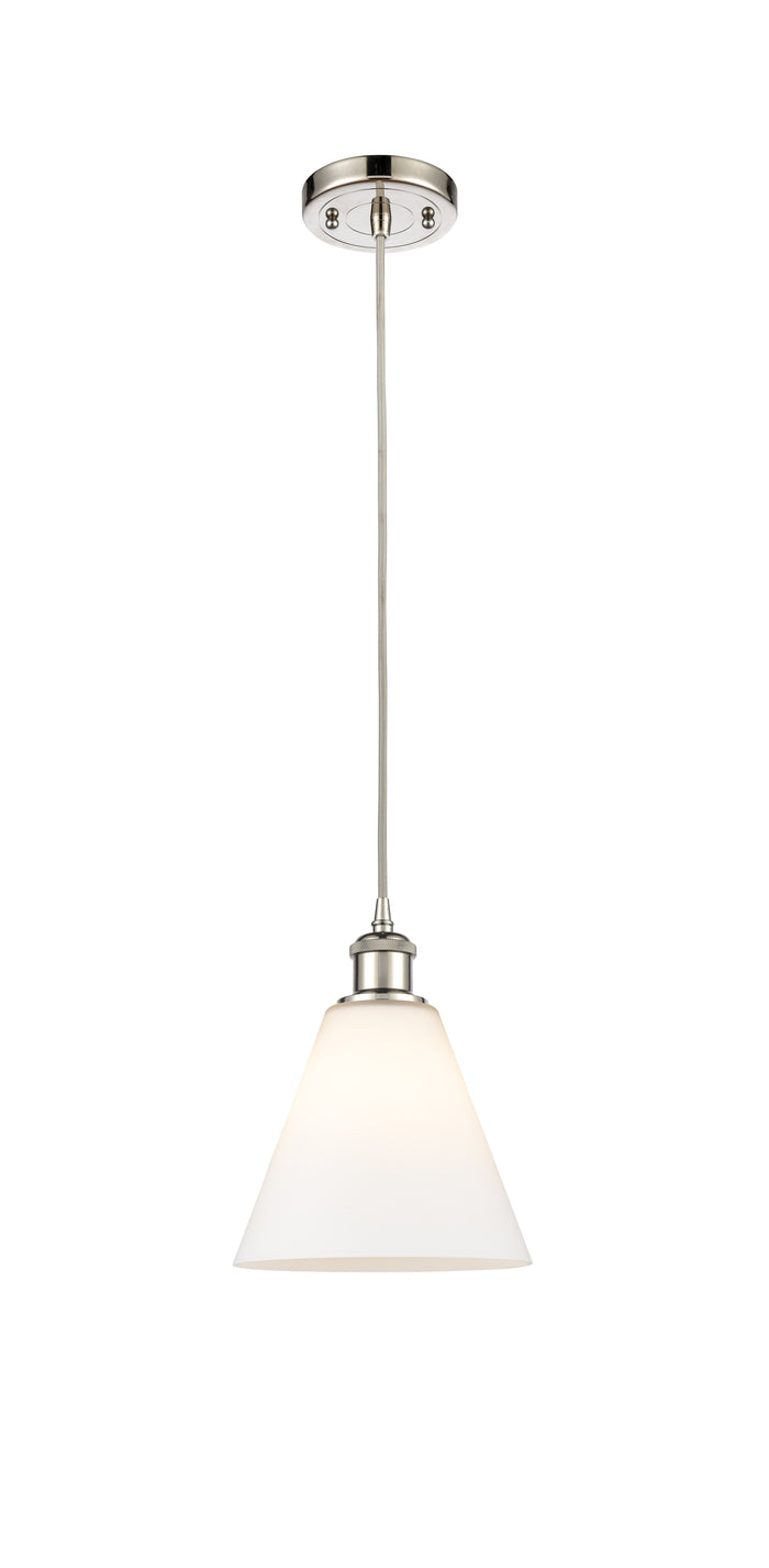 Polished Nickel / Matte White