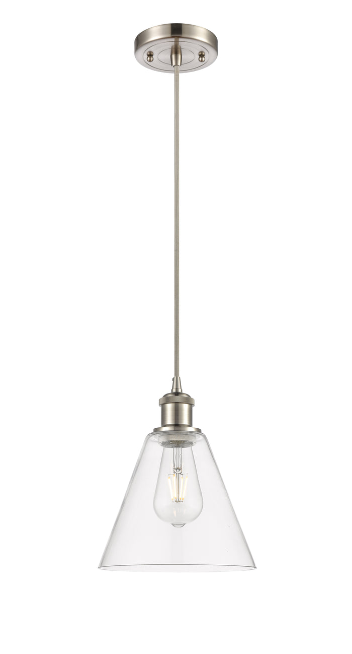 Brushed Satin Nickel / Clear