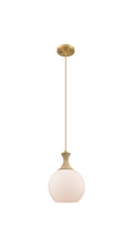 Ballston Mini Pendant 8 Inch Brushed Brass