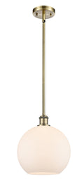 Ballston Mini Pendant Antique Brass 10 Inch