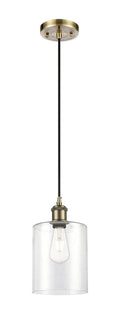 Ballston Mini Pendant Antique Brass 11.25 Height