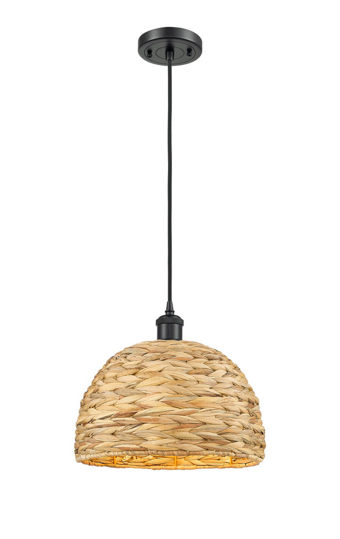 Ballston Mini Pendant Antique Brass 12 Inch