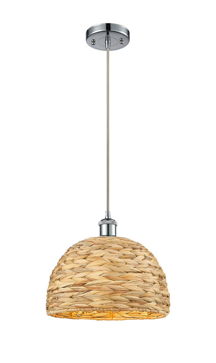 Ballston Mini Pendant Antique Brass 12 Inch