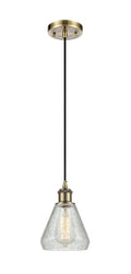 Ballston Mini Pendant Antique Brass 6 Inch