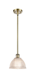 Ballston Mini Pendant Antique Brass 8 Inch