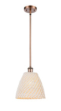 Ballston Mini Pendant Antique Brass 9 Inch