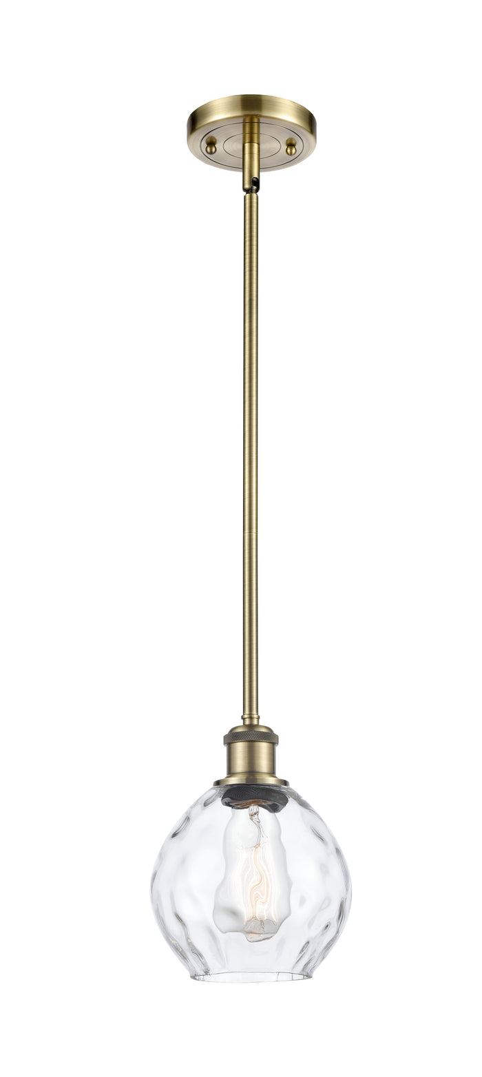 Ballston Mini Pendant Antique Brass Cast