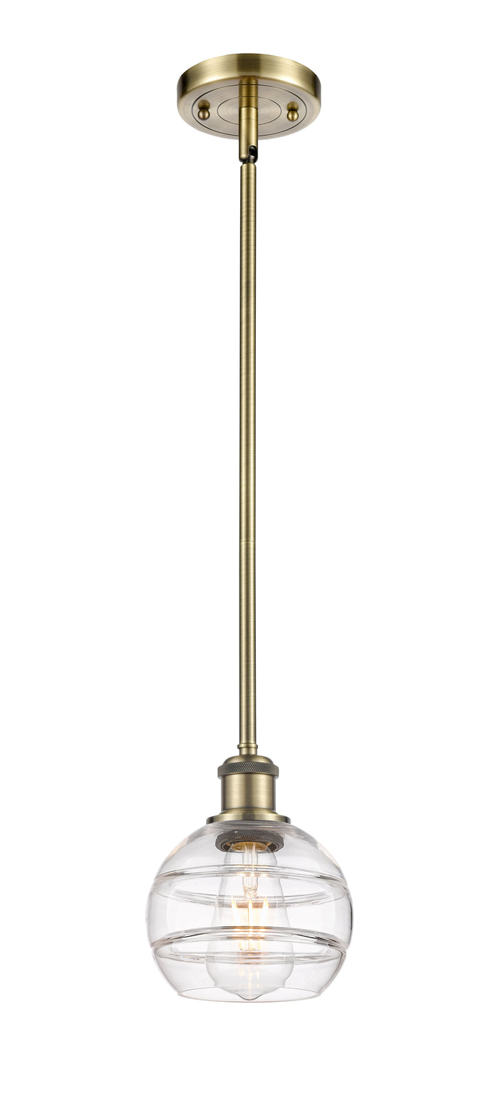 Ballston Mini Pendant Antique Brass Cast
