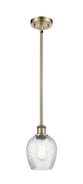Ballston Mini Pendant Antique Brass Cast