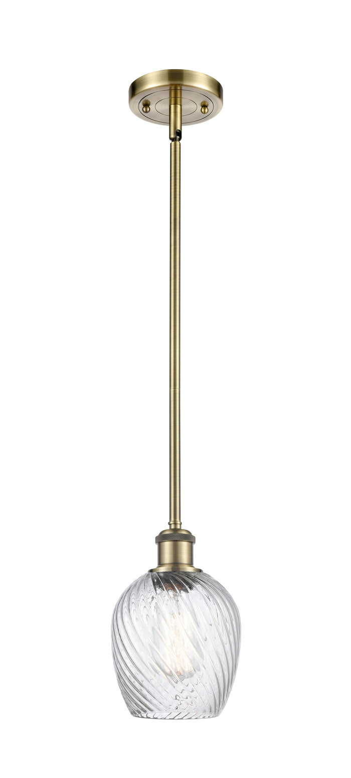 Ballston Mini Pendant Antique Brass Cast