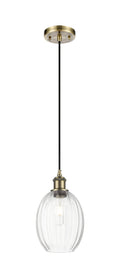 Ballston Mini Pendant Antique Brass Cast