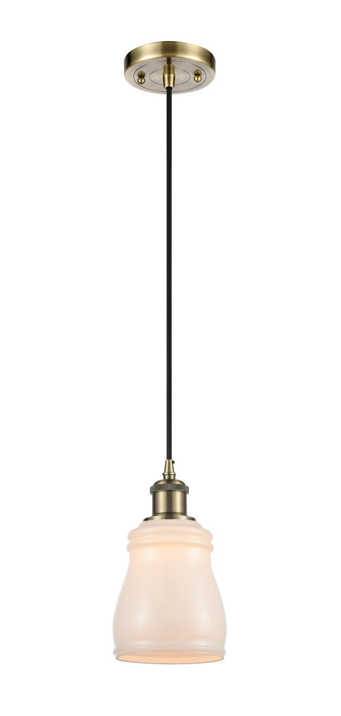Ballston Mini Pendant Antique Brass Cast