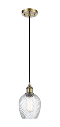 Ballston Mini Pendant Antique Brass Cast